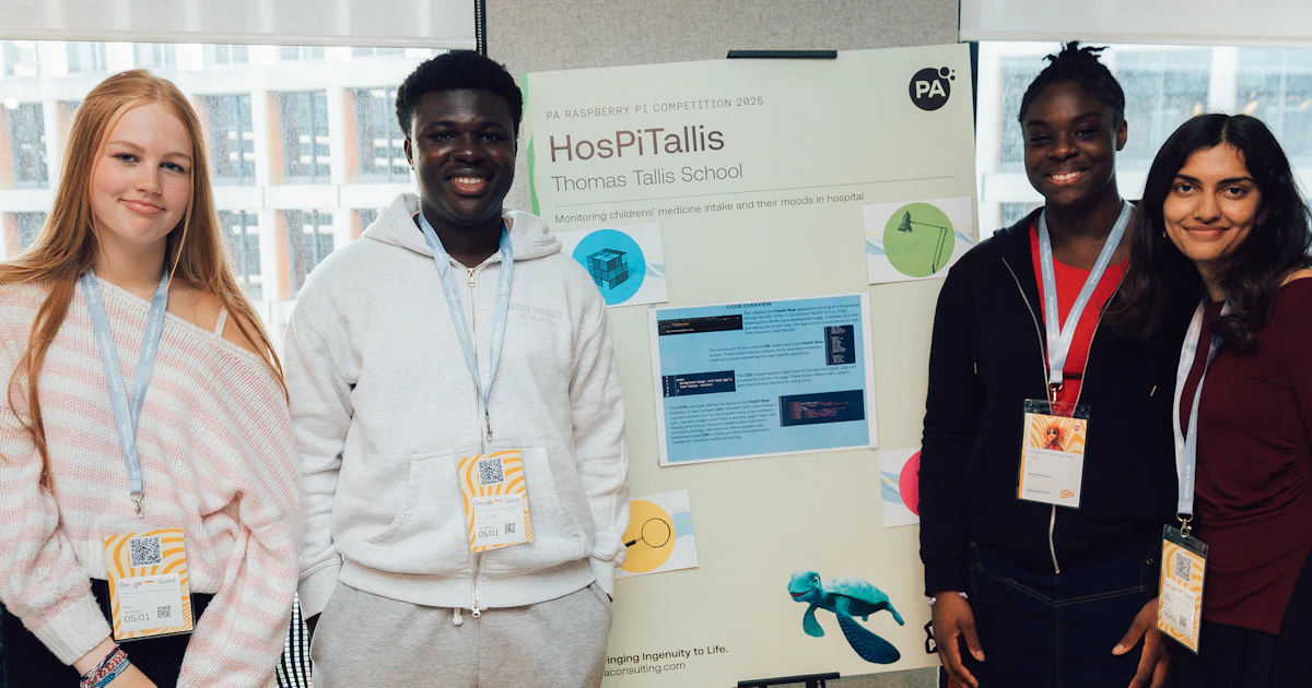 PA Raspberry Pi Awards 2025: Creating a positive… | PA Consulting