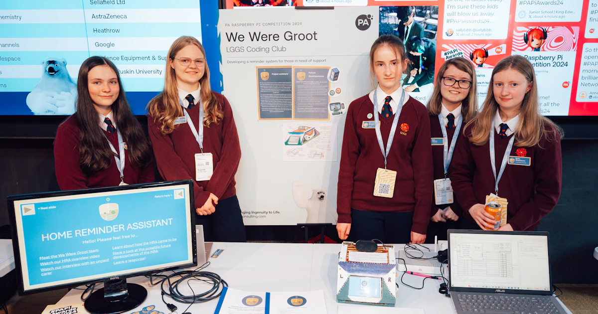 Meet the winners of our Raspberry Pi Competition 2024… | PA Consulting